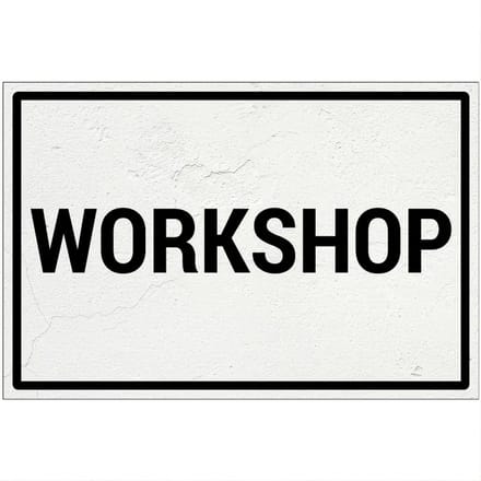 Workshop bord | Forex Re materiaal | 18 x 12 cm