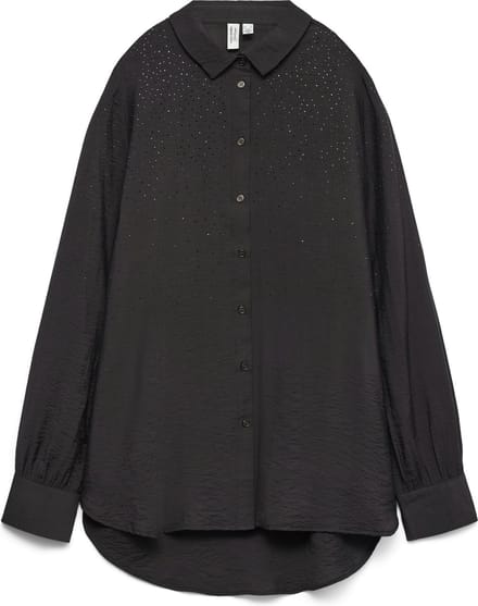 VERO MODA - VMHERDIS LS SHIRT WVN BTQ GA - Dames - Blouses