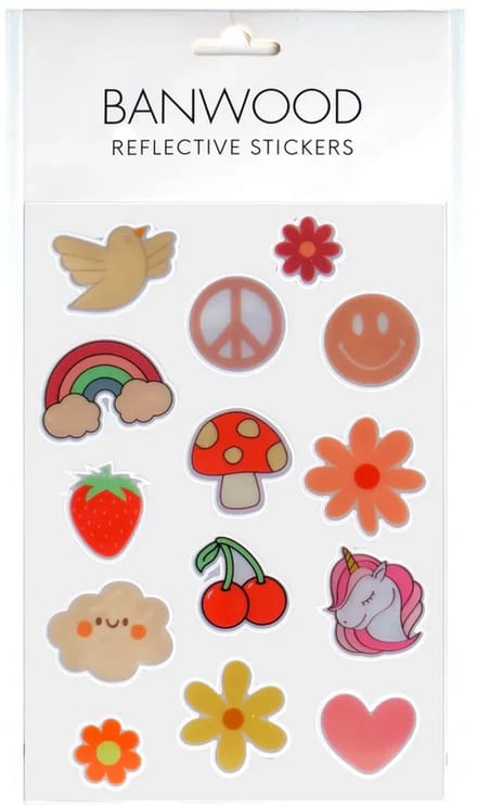 Banwood Reflecterende Stickers Unicorns