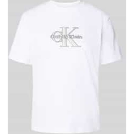 Regular fit t-shirt van puur katoen