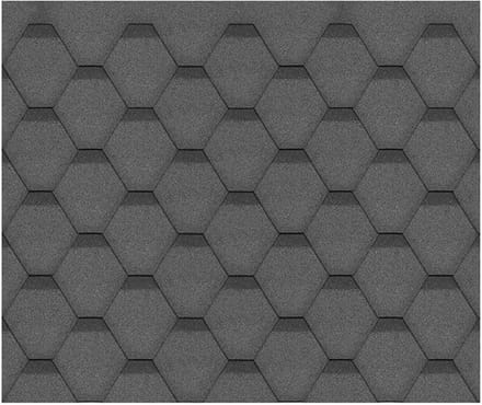 Zeshoekige Bitumen Dakshingles Set voor Tuinhuis Dakbedekking