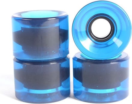 Yocaher Longboard Skateboardwielen Blauw 60 x 44 mm