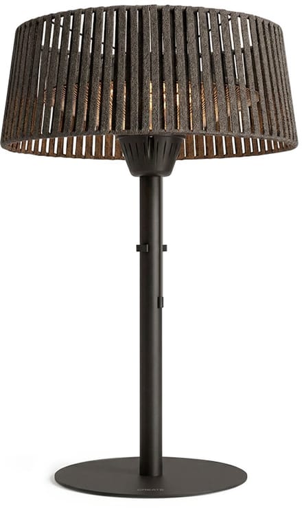 CREATE - Infraroodkachel voor terrassen en buitenruimtes - Zwart - PATIO HEATER COMPACT