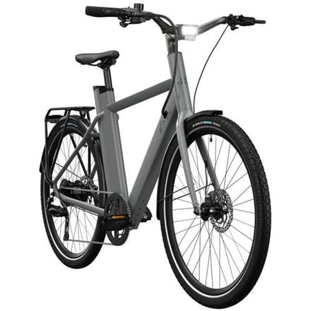CRIVIT Urban elektrische fiets 3.0 X kettingaandrijving (Ash Grey)