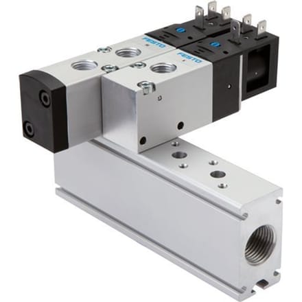 2xG3/4'' Manifold 8-Stations Festo 8026344 VABM-B10-30-G34-8-P53