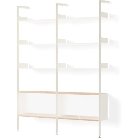 &Tradition Rombe-rekken met kastopstelling configuratie E (IF3 & IF6) - Alabaster