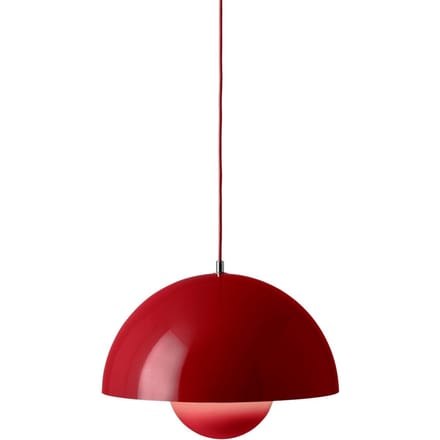 &Tradition Flowerpot VP7 Hanglamp Vermiljoen Rood