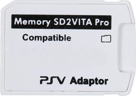 PS Vita MicroSD Adapter - SD2Vita V5.0 - Henkaku- Zwart