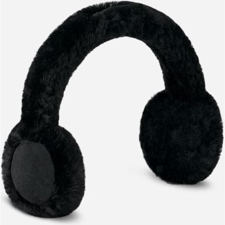 UGG® Sheepskin Wireless Earmuff for Women in Black, Size OS, Shearling