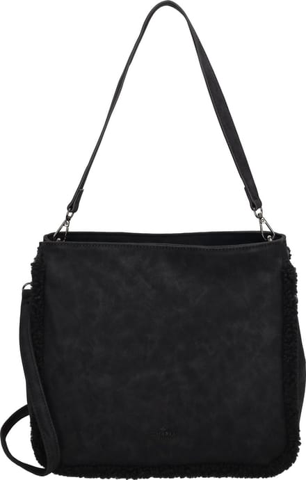 Charm London Newington Schoudertas - Zwart