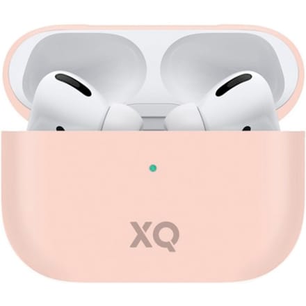 Xqisit Silicone Case siliconen hoesje voor AirPods Pro - roze