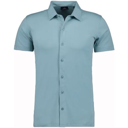 Ragman Overhemd Polohemd Short Sleeve Pima Cotton Mint / male