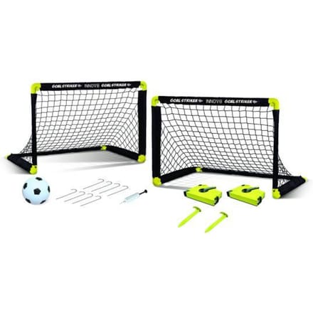 Anywhere Soccer Match voetbalveld met 2 goals