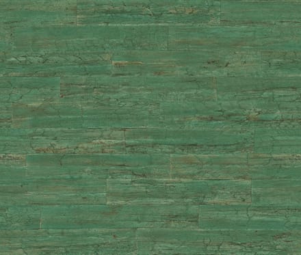 Rasch Curiosity Houtlook Vliesbehang groen bruin 537048