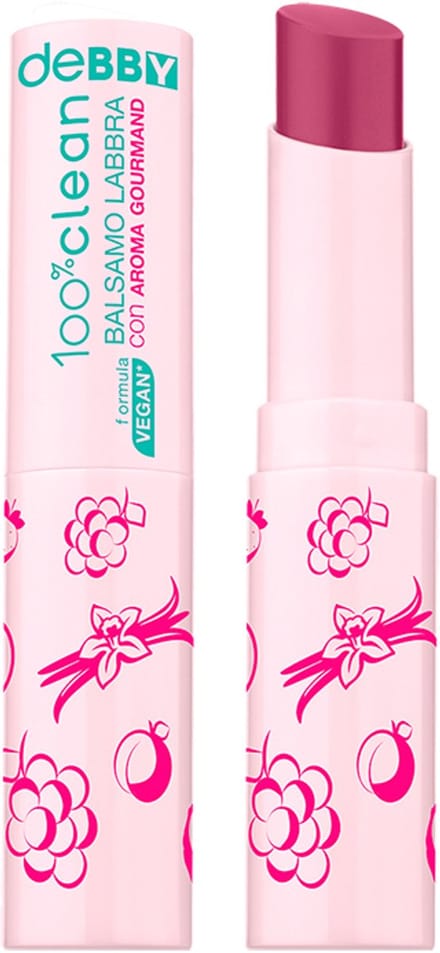 Debby 100% Clean Lip Balm 04, Blackberry