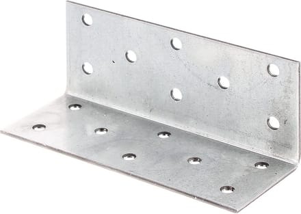 Verzinkte Hoekverbinder voor Houtconstructies 40x40x100 mm