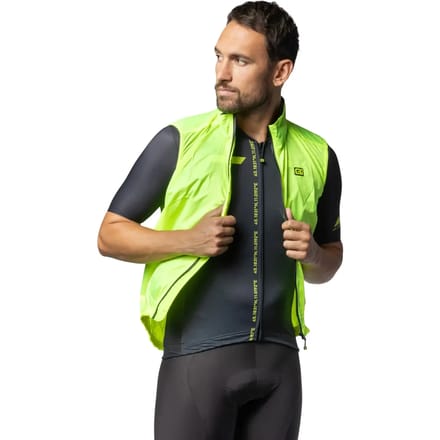 Ale Fietsjas Gilet Guscio Light Pack Geel - Geel - M