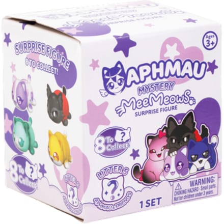 Aphmau MeeMeows Mystery Surprise Figuur – Assorti – 8 stuks