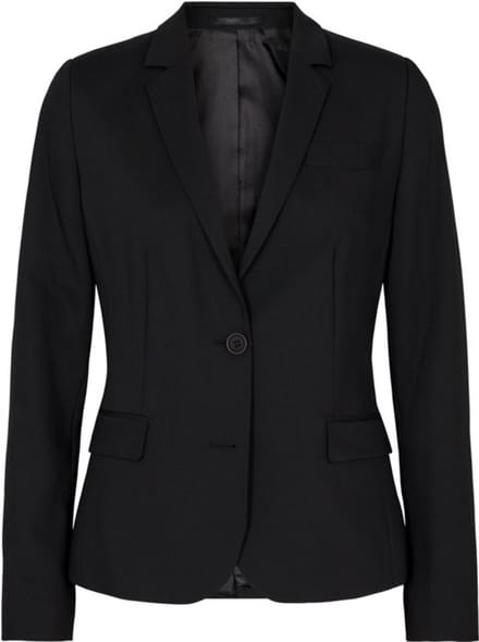 Sunwill 91212 Women's Modern Fit Traveller Blazer Dames blazer zwart | Maat 38