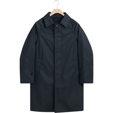 No Label Brimley Water-repellent Cotton Navy Maat: S | Regenjassen Outlet | Heren | Blauw