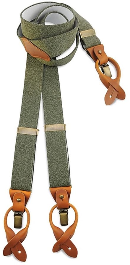 Sir Redman - Bretels - bretels Denim Urban groen - groen