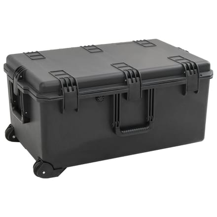 vidaXL - Flightcase - draagbaar - 79,5x52x39 - cm - PP - zwart