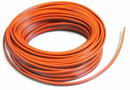 Kabel 3 x 0,25 mm² 10 m Plat