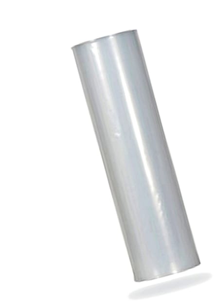 Inpakr Vlakfolie 100 cm x 265 m - 100 Micron - Transparant LDPE - 1 Rol