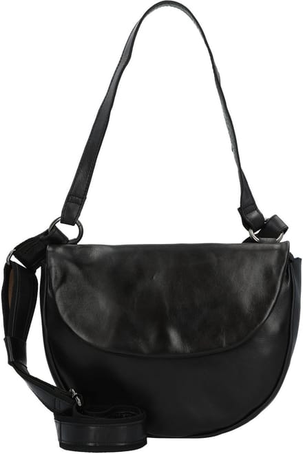 HAROLD'S Leren schoudertas Caugio Handbag Double Black zwart