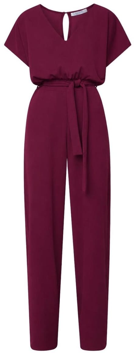 SISTERS POINT Girl-ju.v - Dames Jumpsuit - Berry - Maat M