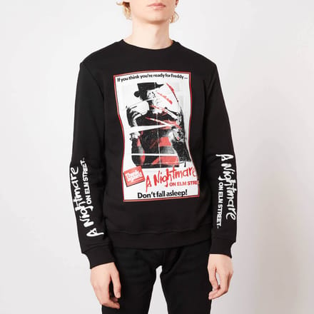 A Nightmare On Elm Street Don't Fall Asleep Sweatshirt - Zwart - M