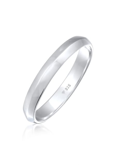 Elli - Ring - Dames Stapelen Ring Engagement Classic Trend in 925 Sterling Zilver - Dames