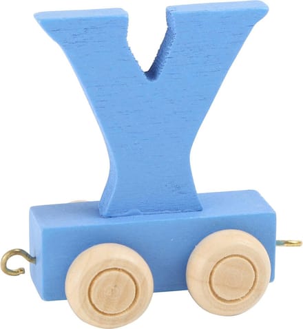 Small Foot - Wooden Letter Train Color - Y