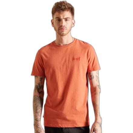 Superdry T-shirt - Slim Fit - Oranje - S