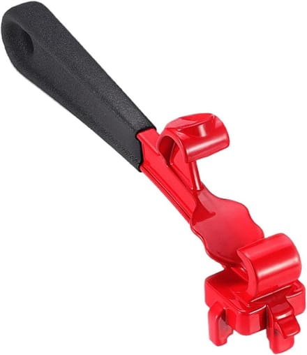 Bucket Opener Tool - Lid Remover - Containers Openen - Ergonomische Grip - 25 cm - Rood Zwart