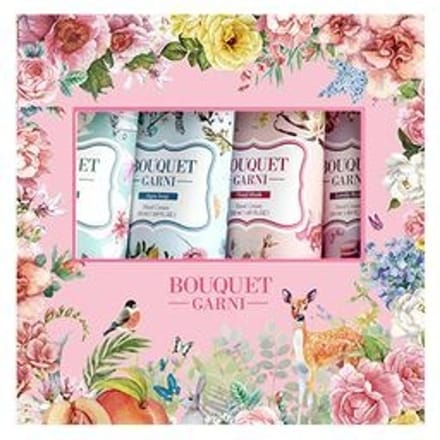 Crème Mains Bouquet Garni Lot de 4 Sets de Soin, 1 Set