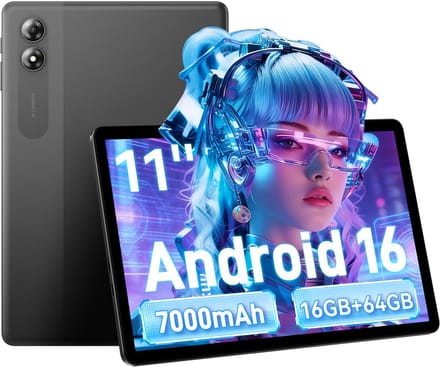 ExcitPower T30 Tablet - 11 inch - 4GB RAM - 64GB ROM - 7000mAh - Grijs