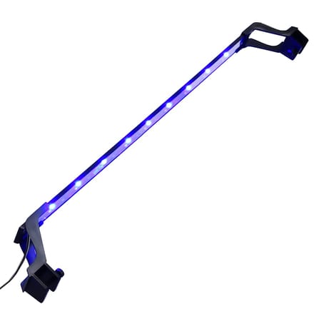 vidaXL - Aquariumlamp - met - klemmen - LED - 75-90 - cm - blauw - en - wit