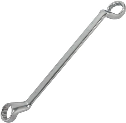 Forsage F-7592730 - Ringsleutel - 27x30 mm - 75° - Chrom-vanadiumstaal