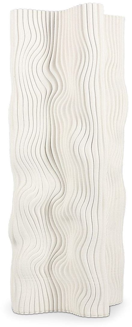 SP Collection Vaas 18x18xH42,5cm fluid white Vea