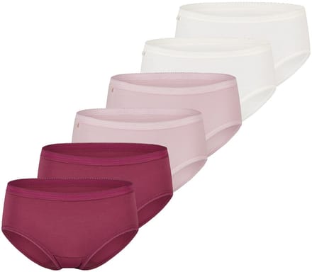 sloggi Dames midi slip 6 pack Basic+