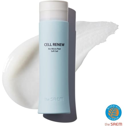 The Saem, Cell Renew, Bio Micro Peel Soft Gel, 5.41 fl oz (160 ml) white