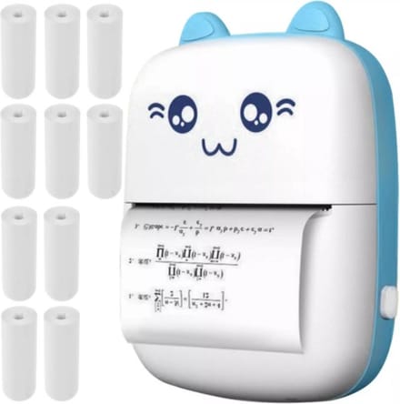 Izoxis Mini Fotoprinter: Snel, Draagbaar en Gebruiksvriendelijk