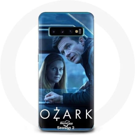 Coque pour Samsung Galaxy S10 Ozark Série Saison 4 Affiche wendy byrde et marty byrde