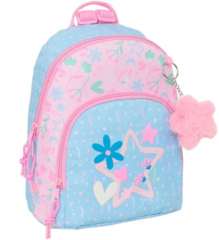 Safta Blackfit8 Smile Mini 9.75l 32x43x14 Cm Rugzak Blauw,Roze Kinderen