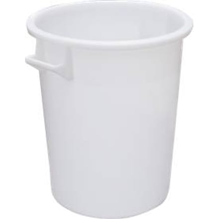 Ton, van HDPE, stapelbaar 75 liter, naturel