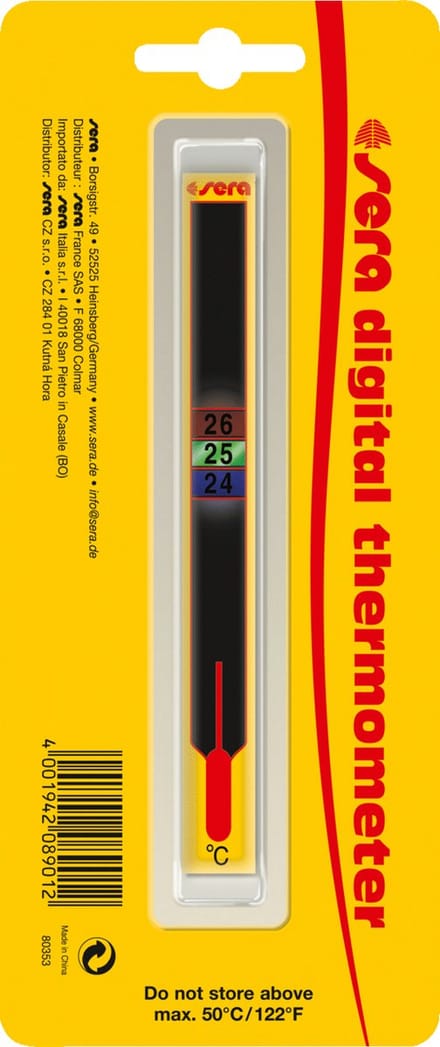 Sera - Aquarium thermometer LCD