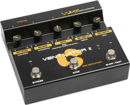 Neo Instruments Ventilator II - Rood effectpedaal voor keyboards