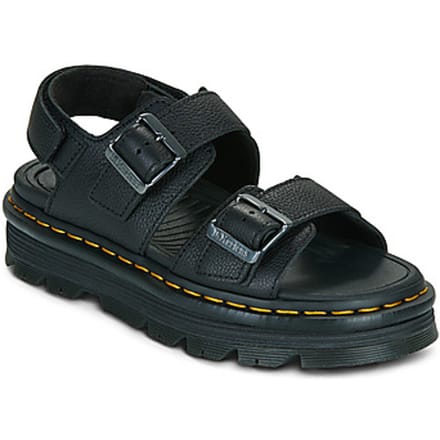Platte sandalen Dr. Martens ZebZag Sandal Black Pisa