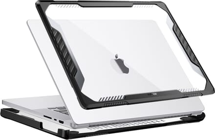 Supcase / MacBook Pro 14 2021 Beschermhoes - Unicorn Beetle - Zwart